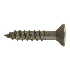 Brownells 8x7/8in Steel Flat Head Wood Screws Blued (12-Pack)