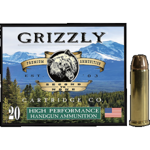 Grizzly Ammo GC38SP3 38Special 148gr Jacketed Hollow Point 20 Per Box/10 Case