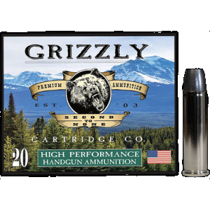 Grizzly Ammo GC357M14 357Mag 200gr Wide Long Nose Gas Check 20 Per Box/10 Case