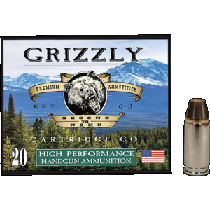 Grizzly Ammo GC9+P+CM8 9mm+P 147gr Full Metal Jacket Flat Point 20 Per Box/10 Case