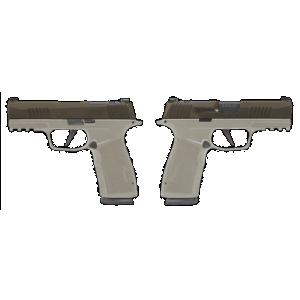 SIG SAUER P365 X-MACRO 9MM PSTL 3.7" 2-17RD OR 2 TONE BRONZE/TAN