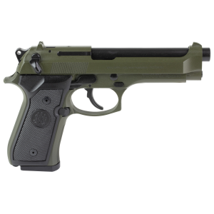 Beretta 92fs 9mm Luger 5.1in 15+1 Rounds Olive Drab Green
