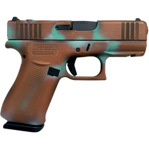 Glock 43X MOS 9mm Luger 3.41" Barrel 10-Round Copper Patina Finish