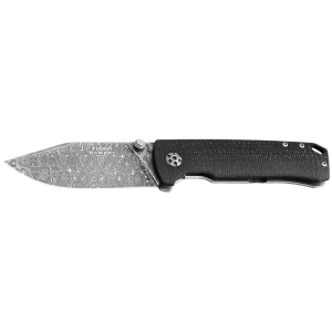 Boker 111103DAM Tiger-Damast Pocket 3.35" Damascus Blade Micarta Handle