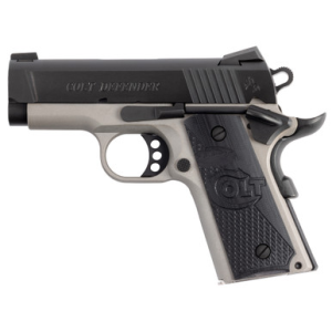 Colt Defender 45 ACP 3in 7+1 Two-Tone Aluminum Frame Blued Slide