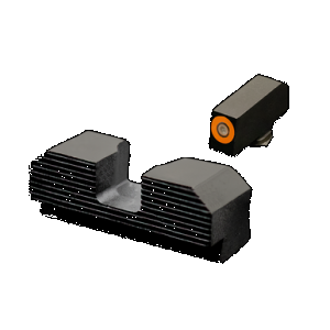 XS Sights Glk Std Min Org Compact Light for Training Home Defense Drills