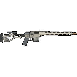 Q LLC Mini Fix 300 AAC Blackout 16" 6.60 lbs Anodized Tapered Threaded Barrel