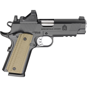 Springfield Gear Pac 1911 Operator AOS Handgun .45 Auto 8rd Magazines(4) 4.25" Barrel Green Dot & Bag