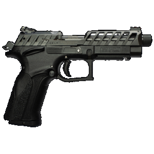 Grand Power 8588005808682 K22 X-Trim Mk23 22 LR 10+1 4.25" Black Barrel, Black Optic Cut/Serrated Slide, Black Steel Frame w/Beavertail, Interchangeable Backstrap Grip