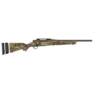 Mossberg Patriot Super Bantam Carbine Rifle 350 Legend 18 in 4 Rounds Multicam Brown Cerakote