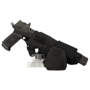 Cole-tac VWX101 Varmint Wrangler XL Pistol Holder Chest Black Right Hand