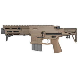 Maxim Defense PDX Aluminum AR SBR - FDE | 5.56NATO | 5.5" Barrel | Hate Brake | SCW Stock