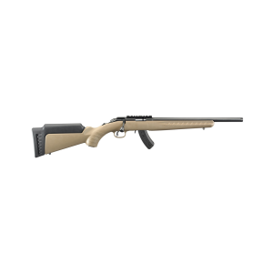 Ruger American Rimfire 17 HMR 16" 9rd Threaded FDE Rifle