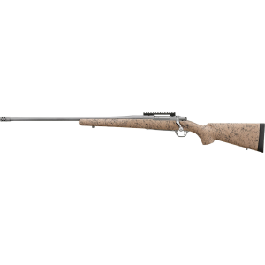 Ruger Hawkeye Ftw 6.5 Prc 24in 4+1 Stainless Speckled Tan/Black Left Hand