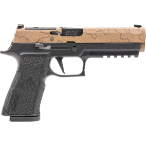 Sig Sauer, P320X Endure, 10mm Auto, 5 in, 15+1 rounds, Topographic Cerakote