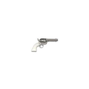 Pietta EMF Great Western II US Grant 45 Colt 4.75" 6rd Nickel Engraved Revolver - $875.49 at Shooting Surplus