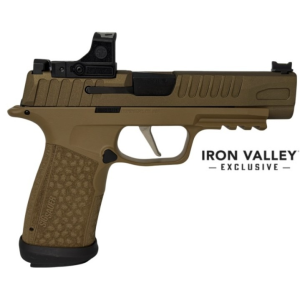 Shark Coast Tactical P365 Fuse 9mm 4.3" 21rd Burnt Bronze Romeo-RS Pistol