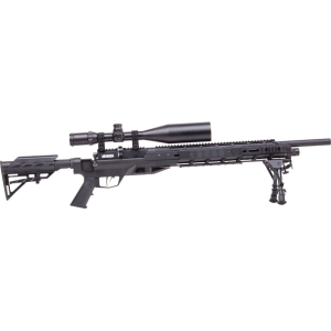 Benjamin Airguns Benjamin BTAP22SX Tactical Armada PCP 22 Pellet 10+1 Shot Black Black Receiver Black M4 Telescopic Stock Scope 4-16x50mm AO - $745.87 at Shooting Surplus