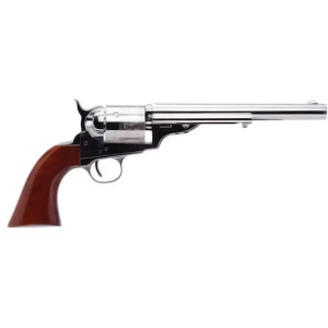 Cimarron Firearms Cimarron Firearms 1872 Open Top Army .45 Colt 7.5 inch 6 Round Nickel Finish - $757.09 at Shooting Surplus