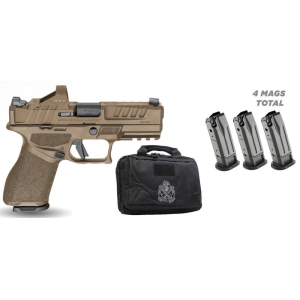 Springfield Armory Springfield Armory Echelon 4.0C 9mm 4" 10rd FDE Gear Pac Pistol - $681.27 at Shooting Surplus