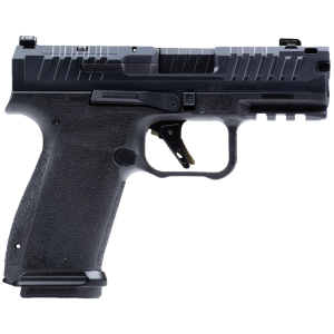 Canik HG8328N Mete MC9 Prime 9mm Luger 17+1 3.64" Black Nitride Compensated Barrel, Black Nitride Integrated Compensator/Optic Ready/Serrated Steel Slide, Black Polymer Frame w/Picatinny Rail