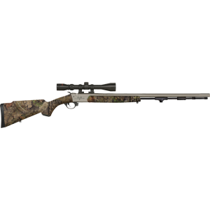 Traditions R5741104416 Pursuit XT 50 Cal 209 Primer 26" Stainless Cerakote Mossy Oak Break-Up Country Synthetic Stock 3-9x40 Scope