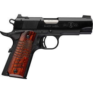 Browning 1911-22 Black Label Medallion 250 Compact 22 LR 3.63" 10rd Pistol