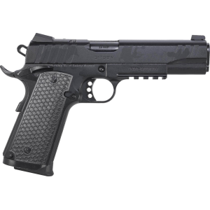 European American Armory Girsan 391159 MC1911 S Influencer Full Size 38 Super 9+1 5" Black Steel Barrel, Black Camo Optic Ready/Serrated Steel Slide & Frame w/Picatinny Rail & Beavertail, Black Polymer Grip - $520.80 at Shooting Surplus