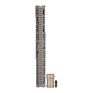 Q Llc Q Honey Badger 15" M-LOK Handguard Kit - $350.00 at Shooting Surplus