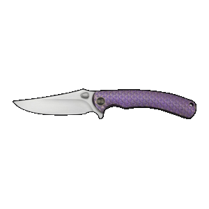 Alledge International WE Knife Dracarys 3.58" Titanium Frame Lock Knife Purple/Gold - $281.29 at Shooting Surplus