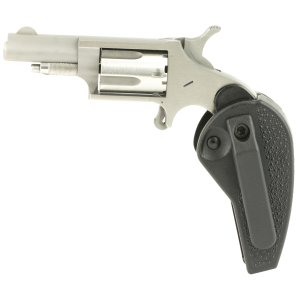 North American Arms NAA 22LLRHG Mini-Revolver 22 LR Stainless/Black Holster Grip 1.63 in. 5 rd. - $260.55 at Shooting Surplus