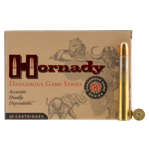 Hornady Dangerous Game 500 Nitro Express Dangerous Game Solid 570 Grain 20 Rounds
