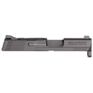 Smith & Wesson Slide Assembly Shield Optic Ready 9mm Stainless Steel White Dot Sights
