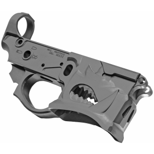 Sharps Bros SBLR02 Warthog Stripped Lower Multi-Caliber Black Anodized Finish 7075-T6 Aluminum Compatible w/Mil-Spec AR-15 Internal Parts