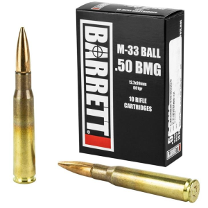 Barrett Barrett Precision 50 BMG 660gr 10rd Box - $132.00 at Shooting Surplus