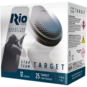 Rio Ammunition RIO Star Team 12 Gauge 2-3/4" Target Shotshells - $108.77 at Shooting Surplus