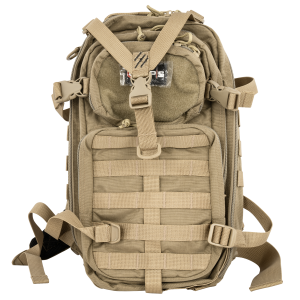 G-Outdoors GPS Bags T1611BOB Tactical Bugout Bag Backpack Tan 600D Polyester 2 Handguns - $108.43 at Shooting Surplus