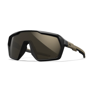 Wiley X Wiley X Citadel Captivate Tungsten Mirror Shooting Glasses Matte Black/Tan - $96.11 at Shooting Surplus