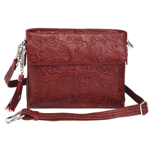 Kingport Industries Gun Tote'n Mamas GTM-22 Clutch Concealed Carry Purse Cowhide Cherry - $92.50 at Shooting Surplus