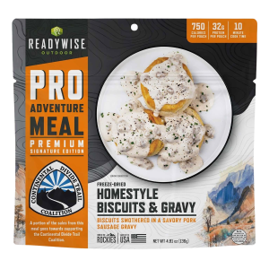 Readywise Company ReadyWise Pro Meal Biscuits and Gravy 2 Servings 6 Pack - $58.89 at Shooting Surplus