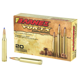 Barnes Barnes Bullets VOR-TX 25-06 Remington Tipped TSX 100 Grain 20 Rounds - $50.16 at Shooting Surplus