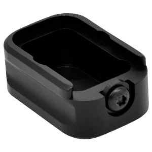 Warne Warne MESIG54BLK Magazine Extension 6061-T6 Aluminum Adds 5 Rounds 9mm Luger Sig P320 - $39.99 at Shooting Surplus