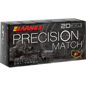 Barnes Barnes Bullets Precision Match 300 AAC Jacketed Hollow Point 220 Grain 20 Rounds - $39.92 at Shooting Surplus