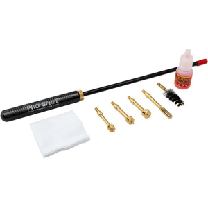 Pro-Shot Multi Caliber Pistol Cleaning Kit 8" Coated Rod