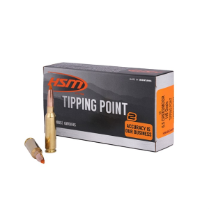 Hsm HSM Tipping Point 2 Rifle Ammo 6.5 Creedmoor 140gr. SST 20 rd. - $32.69 at Shooting Surplus