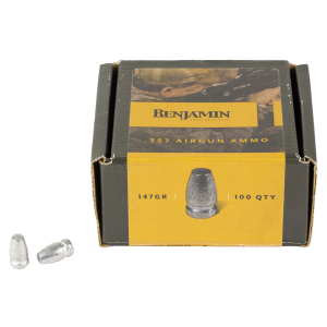 Benjamin Airguns BENJAMIN .357CAL 147GR FLAT PNT PLLT - $38.39 at Shooting Surplus
