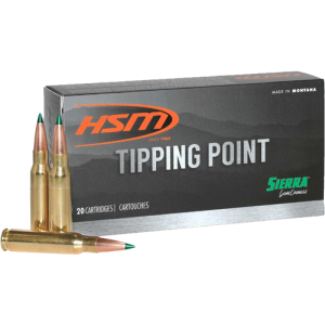 Hsm HSM Tipping Point 243 Winchester Sierra Gamechanger 90 Grain 20 Rounds - $38.12 at Shooting Surplus