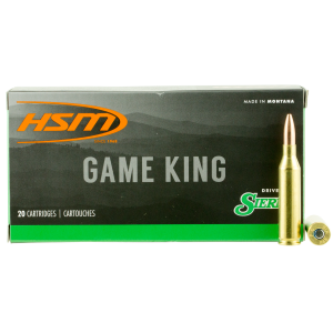 Hsm HSM Game King 243 Winchester Sierra GameKing Spitzer Boat Tail 85 Grain 20 Rounds - $37.75 at Shooting Surplus
