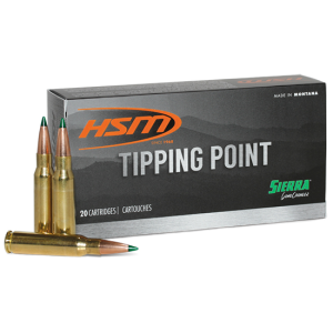 Hsm Hsm Tipping Point 6.5 Creedmoor Sierra Gamechanger 130 Grain 20 Rounds - $36.40 at Shooting Surplus