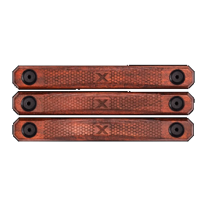 Woox M-LOK Rail Covers 3 Slot American Walnut 4.88"